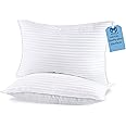 MUSA MUSA HOME Pillows for Sleeping Set of 2 Premium Standard Pillows Bed Pillows Hotel Pillows Luxury Collection Fluffy Pillows Down Alternative Fill (Standard 50x70 cm)