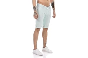RED BRIDGE Pantaloncini a Jeans da Uomo Pantalone Corto Classico