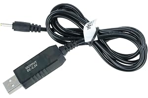 vhbw USB-laddningskabel kompatibel med Braun MGK3025, MGK3021, MGK3020, MGK3225, MGK3221, MGK3210 Razor - Strömkabel, 100 cm