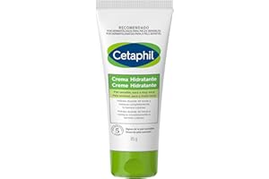 CETAPHIL Crema Hidratante Corporal y Facial, para pieles secas y sensibles, hidrata hasta 48 horas, 85G
