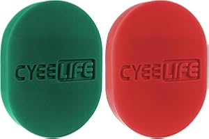 ‎CYEELIFE CyeeLife Dart Fingerwachs, Dart Grip Wax, Dart Zubehör, 2 Stück, Rot und Grün