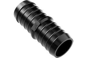AP AUTOMOTIVE 25mm (1 Inch) Corrugated Flexible Pond Pipe Repair Connectors Hose Joiners