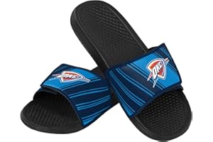 FOCO Men's Nba Team Logo Shower Sport Legacy Slide Flip Flop SandalsLos Angeles Lakers Legacy Velcro Sport Slide - Mens Medium