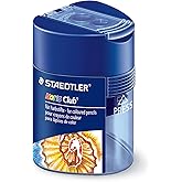 Staedtler 512 128 Noris &Ccedil;ift B&ouml;lmeli Kalemtraş &Uuml;&ccedil;gen Bi&ccedil;imli Noris Club Design