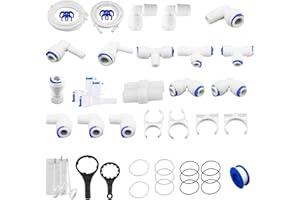 Geekpure RO Water Reverse Osmosis System Parts Kit