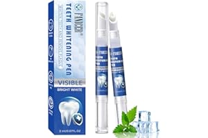 OKALABANDEE 2 Stück Zahnaufhellung Stift, zahnaufhellung bleaching, Zähne aufhellen Stift, Schmerzfreies bleaching zähne, Effektiv Flecken Entfernen, Schnelles Bleaching Zähne