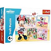 Trefl Puzzles - "60" - Sevimli Minnie/Disney Minnie