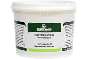 BORMA WACHS Mastic à bois renforcé de fibres Borma - Extra fort - 1 kg