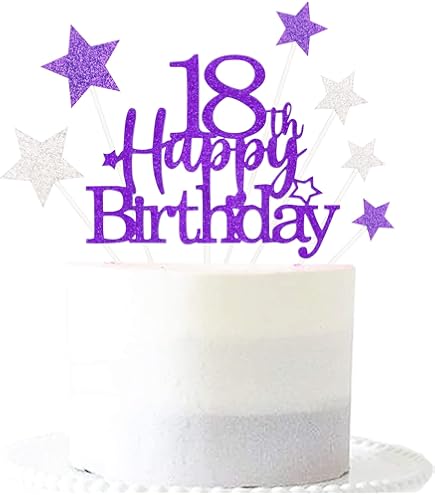 Decorazioni 18° Compleanno Nero E Viola Per Ragazze - Striscioni, Palloncini E Numero 18 In Lamina