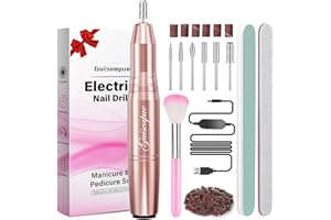 ‎GUISEAPUE Guiseapue Nagelfräser, Professionell Elektrische Nagelfeile für Acrylnägel Kallus, 20000u/min Verstellbare Geschwindigkei Pediküre Maniküre Set, Nagelfeile Fräser Geschenk für Sie