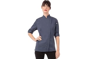 Chef Works Coat Abrigo de Chef Hartford para Mujer