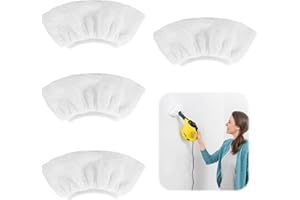 Yuqilin Microfibra de Repuesto Accesorios para Limpiador a Vapor Kärcher Reutilizables Paños de Microfibra Kärcher Paño de Repuesto,para Limpiador de Vapor Karcher Easyfix SC2 SC3 SC4 SC5