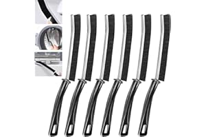 YFJSML 6 Pezzi Spazzole per la Pulizia del Bagno, Set di Spazzola per Fessure, Spazzola per Giunti e Piastrelle, Spazzole di Pulizia Multiuso, Spazzola per Pulizia con Setole Dure per Cucina, Bagno