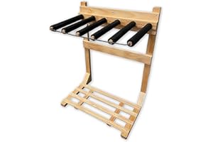 Northcore Surfing and Watersports Accessories - Wooden Surfboard Floor Stand - Wood - Practical, looks great