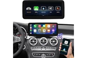 Road Top 10.25 calowe radio samochodowe Bezprzewodowe CarPlay Android Samochodowy ekran dotykowy dla Mercedes Benz C GLC V Klasa W205 W447 2016-2018 Rok z systemem NTG5.0/5.1/5.2, wsparcie Mirrorlink