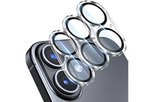 Giftorld [3er-Pack Kameraobjektivschutz für iPhone 16/16 Plus, 9H gehärtetes Glas, kratzfest, hüllenfreundlich, Nachtkreis, blasenfrei, HD-Klarheit, vollständige Abdeckung