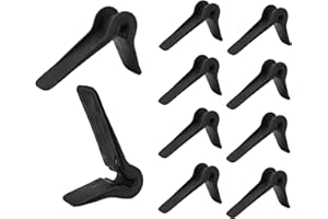 Lasiprofi Kantenschutzecke 90/55 Kunststoff, schwarz | Set 10 | für 25 mm Gurtband | Kantenschutzwinkel | Kantengleiter für Zurrgurte | Ladungssicherung | Kantenschoner | Gurtschoner für Lkw