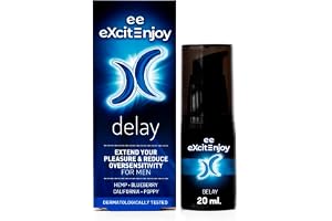 Excite Delay Intimgel för män med kylande effekt och växtbaserade extrakt – Vegansk och dermatologiskt testad – 20 ml