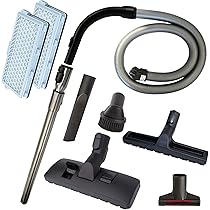 Maxorado Combiborstel slang handvat slang sproeiers - Vervangende accessoires compatibel met Miele Complete C3, S8, S8340, S8430, S8520, S8530, S8710, S8730, S8790