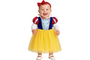 FIESTAS GUIRCA | Costume Principessina Baby - Vestito da Fiabe e Fate - Costumi per Giornata Mondiale del Libro, Halloween, Carnevale e Feste per Bambini - Ideale per Bebè Femminucce - Multicolore