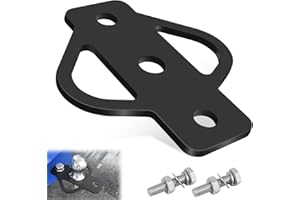 NCOALE Odpinany hak holowniczy, 3-drożny adapter haka holowniczego ze śrubą, stalowy nośnik, przyczepa, adapter do traktora trawnikowego, ATV, wózka golfowego, wózka ogrodowego, traktora ogrodowego