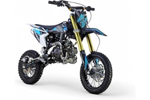 ‎ALFARAD KXD 707B 4T 60ccm Dirtbike CrossBike Enduro Dirt Bike pocket Pitbike PocketBike Motocross Motorrad Motorbike Motorsport Pit Pocket Vollcross enduro Rennsport offroad Mountainbike türkis