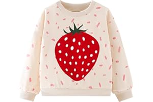 Gumyoss Sudaderas Niña Unicornio sin Capucha Algodón Pullover para Infantil Niña Cuello Redondo Sweatshirt Otoño Invierno Ropa para Niñas de 2-9 Años