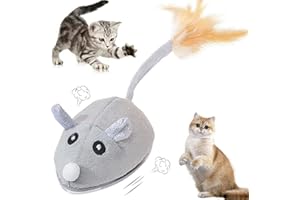 STFYUG Palla Di Giocattoli Interattivi per Gatti, Palla Interattiva per Cani, Pallina Interattiva per Gatto, Pallina Gatto Interattiva, Palline Rotante a 360° Adatta per Gatti e Cani