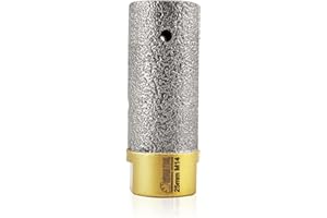 SHDIATOOL Fresa Diamantata 25mm Allargare e Sagomare Fori per Porcellana Ceramica Marmo Granito