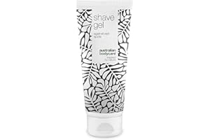 Australian Bodycare Shave Gel 200 ml | Con Tea Tree Oil australiano| Gel da barba non schiumoso per una perfetta rasatura | Previene bruciature da rasoio e macchie rosse | Riduce i peli incarniti