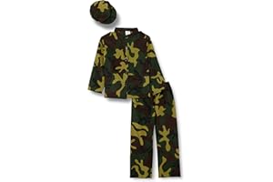 Ciao Kostium wojskowy dla dzieci., kamuflaż, 7-9 Lat