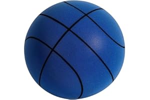 laoonl 2023 Newest Silent Basketball, Foam Basketball Indoor Training Ball, Uncoated High-Density Foam Ball Low Noise Basketball Training for Various Indoor Activities
