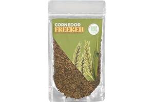 CORNEDOR - Freekeh - gerösteter Grüner Weizen-500g | das Superkorn, Eiweißquelle und ballaststoffreich | Geeignet für Veganer, Vegetarie