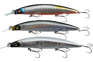 momolures - Bass lures ZODIAC 120 SW 22g super long cast sinking minnow for saltwater game fishing