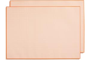 YOUNIKAT Set di 2 blocchi di carta millimetrata DIN A2 per schizzi I dv1195