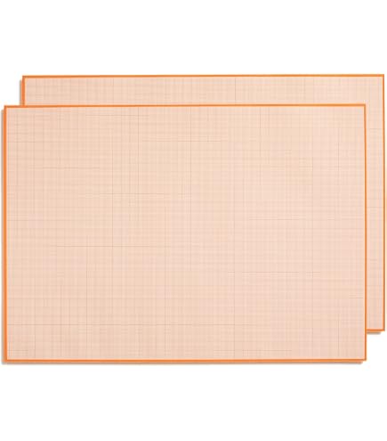 Bloc De Papier Millimétré A4 - 40 Feuilles Pour Dessin Technique, Mathématiques, Ingénierie | Quadrillage Clair Et Précis