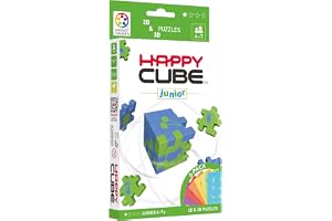 HAPPY HCJ300 Junior Cardboard Box 3D Puzzle, Pack of 6