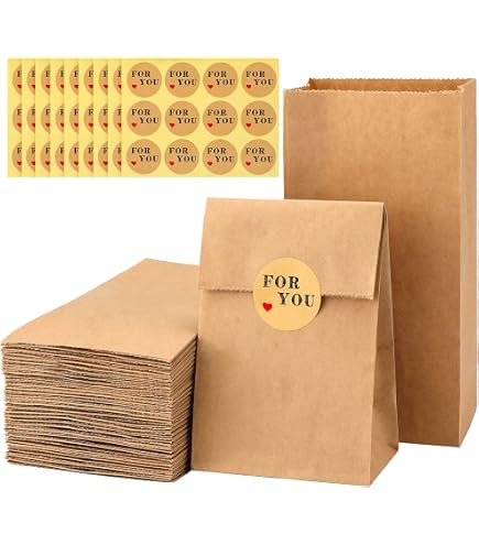 Lyaor 100 Stück Klein Kraftpapier Tüten 9x12cm Mini Kraft Umschlag Kleine Braun Samentüten Mini Papierbeutel für Gastgeschenke Schmuck Bonbons Süßigkeiten Samen Bürobedarf & Schreibwaren