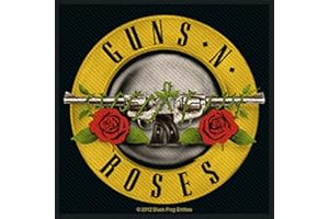 Guns N' Roses Bullet Logo Unisexe Patch multicolore, 100% Polyester, Non défini