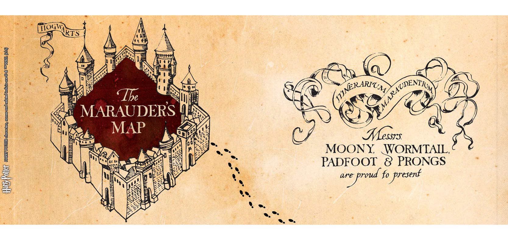 Harry Potter Mappa Del Malandrino Frase