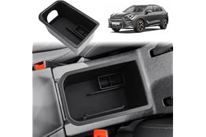 GAFAT Compatibile con Cupra Terramar 2025 2026 Vano Portaoggetti per Braccioli, Nuova Terramar VZ 2.0/1.5 Hybird VZ Organizer Console Centrale, Con Scatola Portamonete in Silicone e Tappetino Gomma
