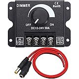 Greluma 1 Pezzo PWM 12V 24V 30A/720W Regolatore Dimmer LED per Striscia LED Monocolore Lampada di illuminazione Luce a Nastro