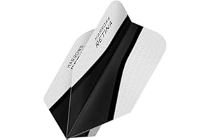 DARTS CORNER Harrows retina-x dardos – 5 juegos (15) – 100 micras Extra fuerte – Slim – transparente