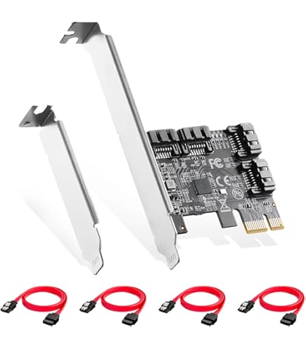 Scheda Controller PCIe SATA 3 6Gbps - 2 Porte Con Chipset ASM1061, Per Aggiungere Dischi SATA A PC