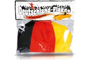 tsnetworks Aussenspiegelüberzug Spiegelüberzug Deutschland Spiegelfahne Aussenspiegelfahne Überzug 2er Set (Links + rechts) - Auto Spiegel Fahne Flagge