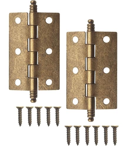 JJWNMLL Lot De 4 Charnières En Demi-cercle Pour Portes En