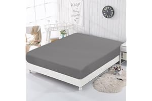 KMDZDZGS Prześcieradła z gumką z gumką z włókna srebrnego, prześcieradło z gumką z kablem uziemiającym UE, przewodzące prześcieradło uziemiające dla lepszego snu, odzyskiwania energii ziemskiej i odzysku