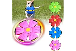 YeahBoom UFO Magische Fliegende Platillo Bola,Ball Frisbee,Frisbee Ball Hundespielzeug,Outdoor Spielzeug Hund,Flyende Platillo Ball Perro,Bälle für Hunde,Hund Frisbees