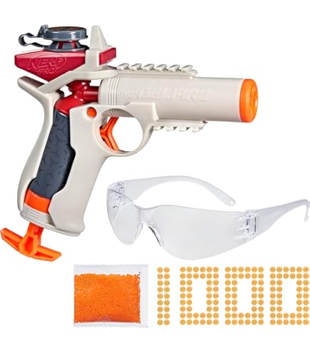 NERF LMTD League of Legends Jinx Fishbones Blaster, 18 Dart Drum