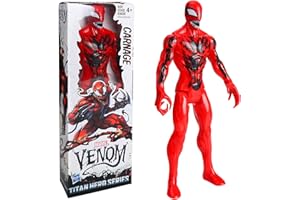 JUNMALLKO Thor Figure, Thor Marvel Ultimate Titan Hero Series, Thor Action Figure, Marvel Avengers Action Figure 30cm Titan Hero Regalo di Compleanno per Bambini dai 4 Anni (Marvel Carnage)